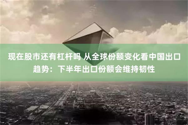 现在股市还有杠杆吗 从全球份额变化看中国出口趋势：下半年出口份额会维持韧性