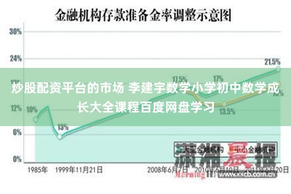 炒股配资平台的市场 李建宇数学小学初中数学成长大全课程百度网盘学习