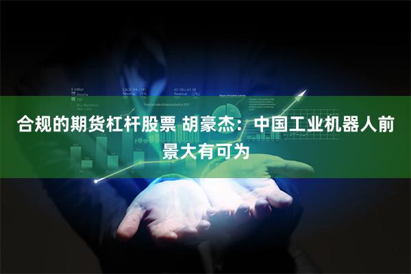 合规的期货杠杆股票 胡豪杰：中国工业机器人前景大有可为