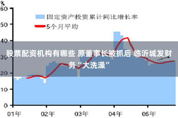 股票配资机构有哪些 原董事长被抓后 临沂城发财务“大洗澡”