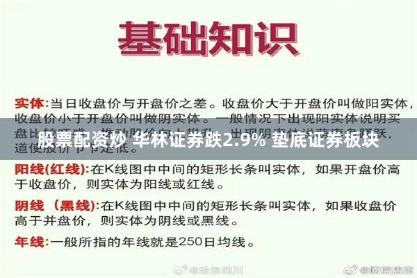 股票配资炒 华林证券跌2.9% 垫底证券板块