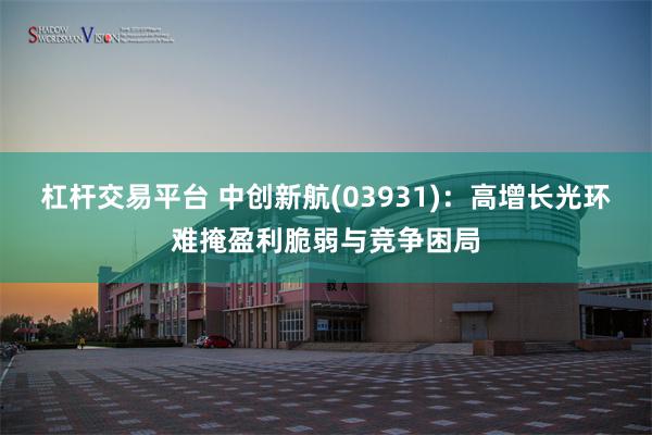 杠杆交易平台 中创新航(03931)：高增长光环难掩盈利脆弱与竞争困局