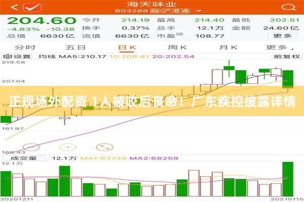 正规场外配资 1人被咬后丧命！广东疾控披露详情