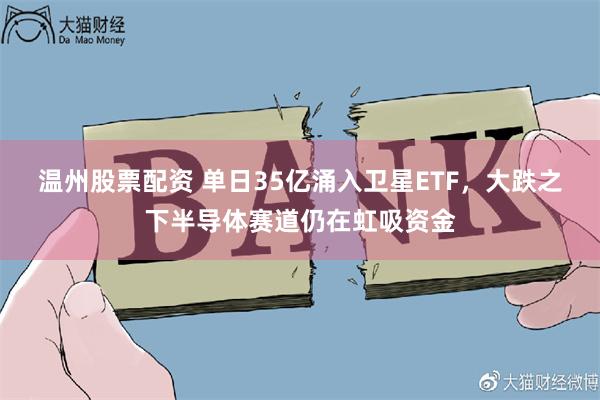 温州股票配资 单日35亿涌入卫星ETF，大跌之下半导体赛道仍在虹吸资金