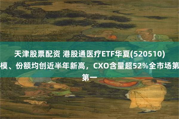 天津股票配资 港股通医疗ETF华夏(520510)规模、份额均创近半年新高，CXO含量超52%全市场第一