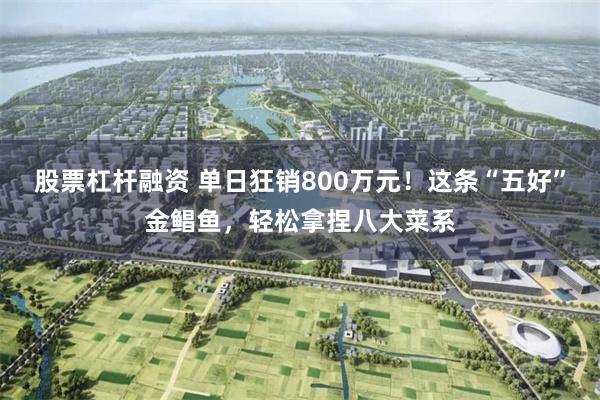 股票杠杆融资 单日狂销800万元！这条“五好”金鲳鱼，轻松拿捏八大菜系
