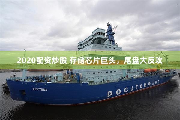 2020配资炒股 存储芯片巨头，尾盘大反攻