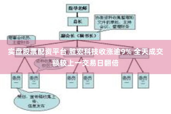实盘股票配资平台 胜宏科技收涨逾9% 全天成交额较上一交易日翻倍